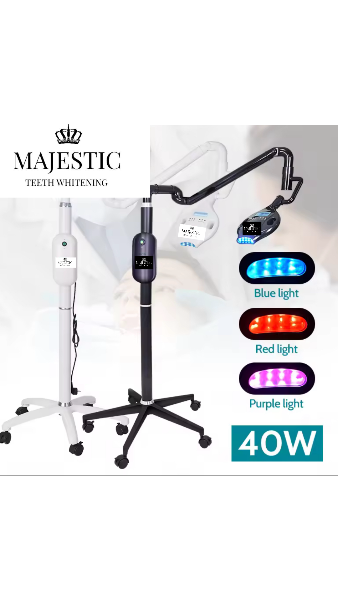 In Salon Teeth Whitening Machine 40W