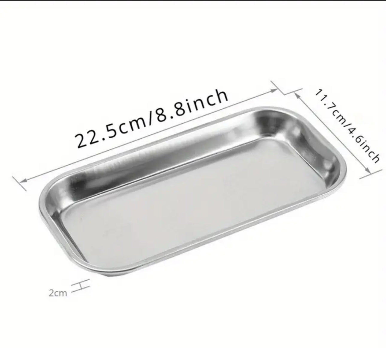 Stainless Steel Instrument Tray