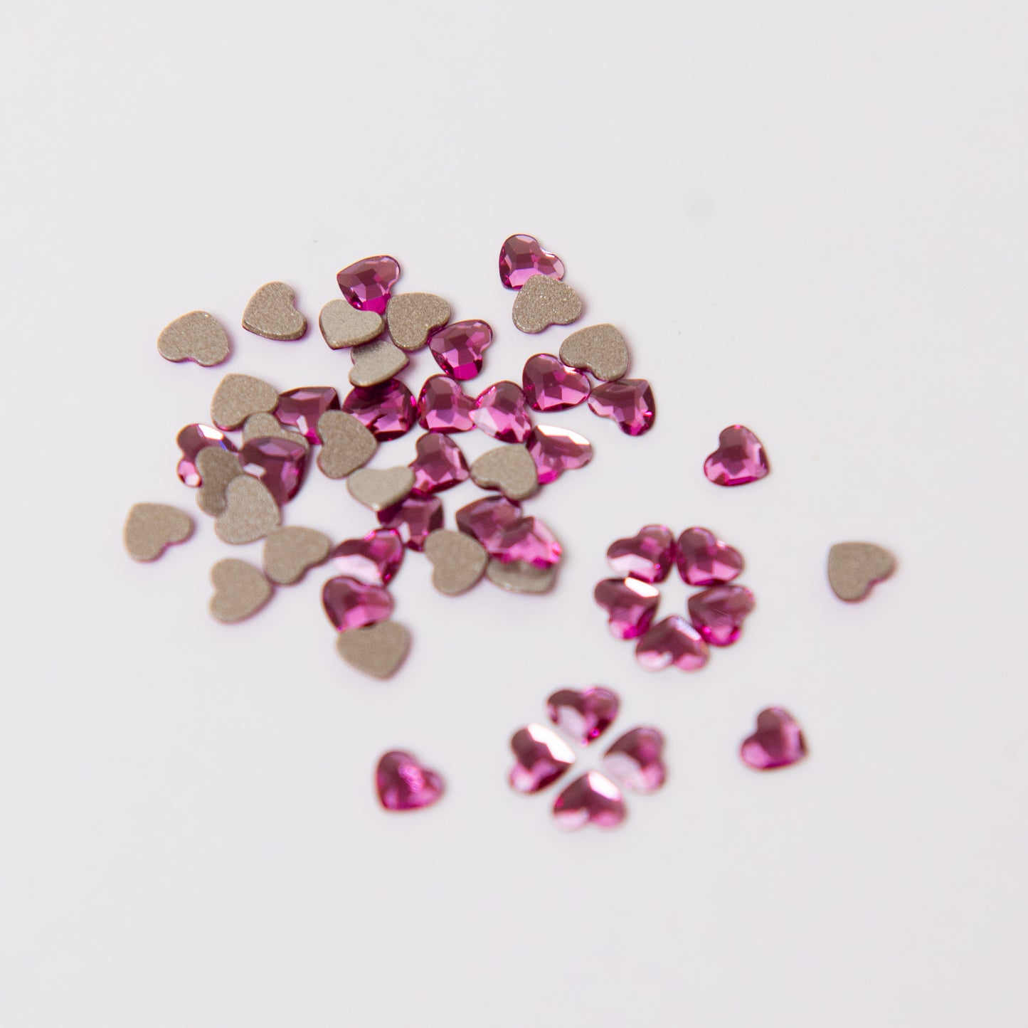 Swarovski Tooth Crystals- Shapes HEARTS